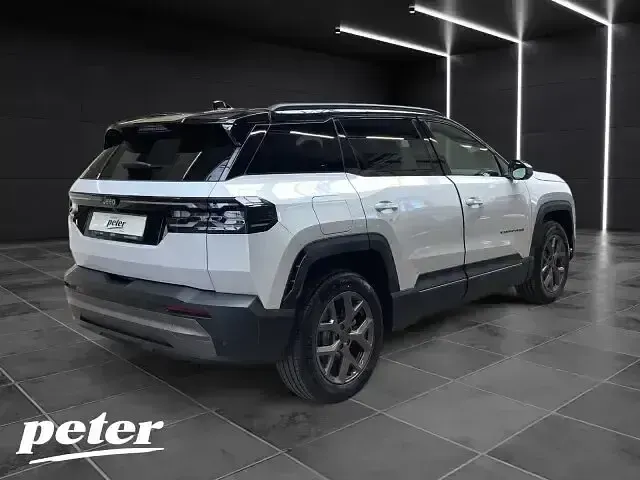 Neu Jeep Compass 146 PS (107 kW) 2026 Antarctica white/dach vulcano SUV