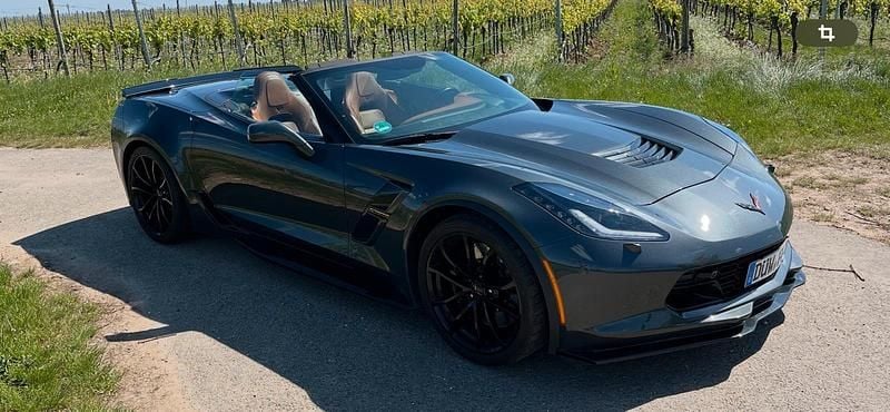 Grau Gebraucht 2019 Corvette Grand Sport Cabrio | 70.850 € - Bild 1/2