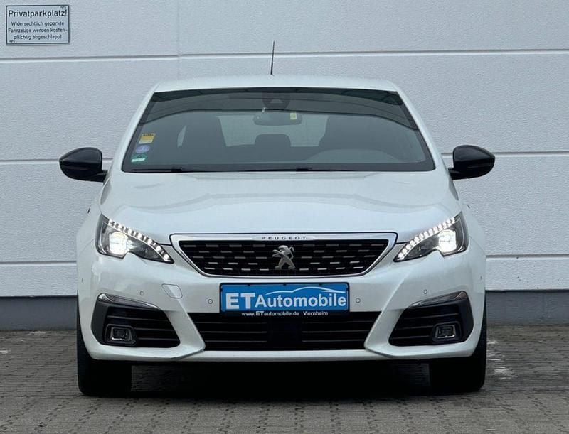 Gebraucht Peugeot 308 GT-line 131 PS (96 kW) 2019 Weiß Limousine