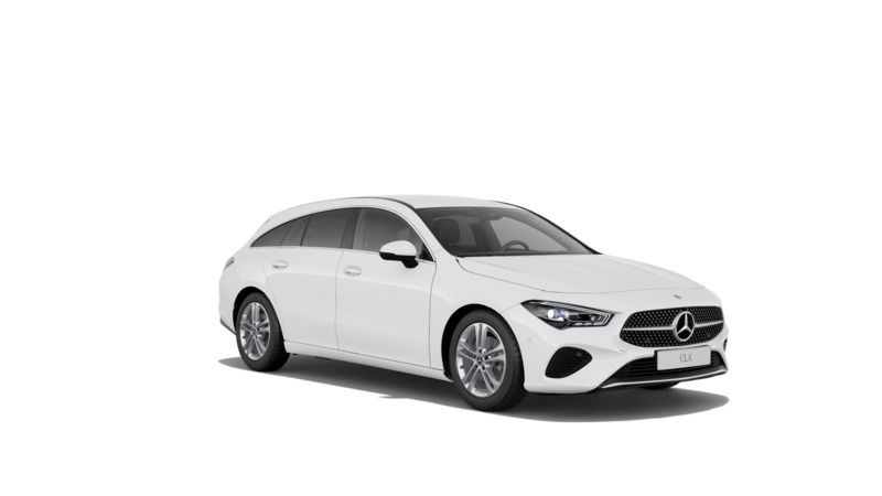 Polarweiß Neu 2024 Mercedes CLA180 Shooting Brake Kombi | 50.212 € - Bild 1/4