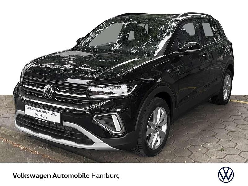 Schwarz (deep black perleffekt) Neu 2025 VW T-Cross Life SUV | 33.120 € (Teuer) - Bild 1/4