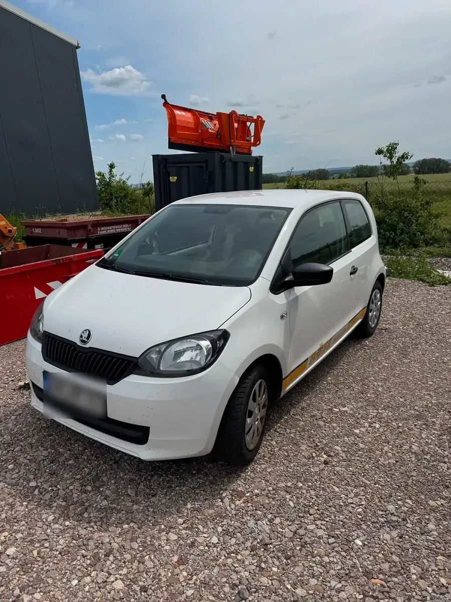 Gebraucht Skoda Citigo 60 PS (44 kW) 2014 Weiß Kleinwagen