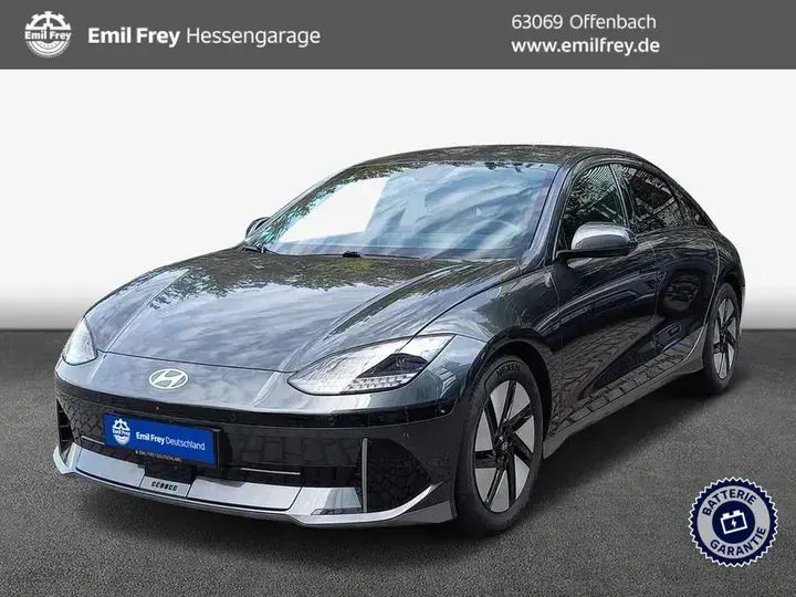 Nocturne grey Gebraucht 2023 Hyundai Ioniq 6 Techniq Limousine | 32.950 € (Superpreis) - Bild 1/3