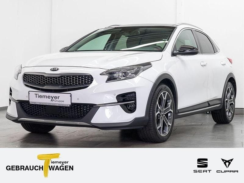 Deluxeweiss met. Gebraucht 2019 Kia XCeed Platinum Edition SUV | 16.480 € (Superpreis) - Bild 1/4