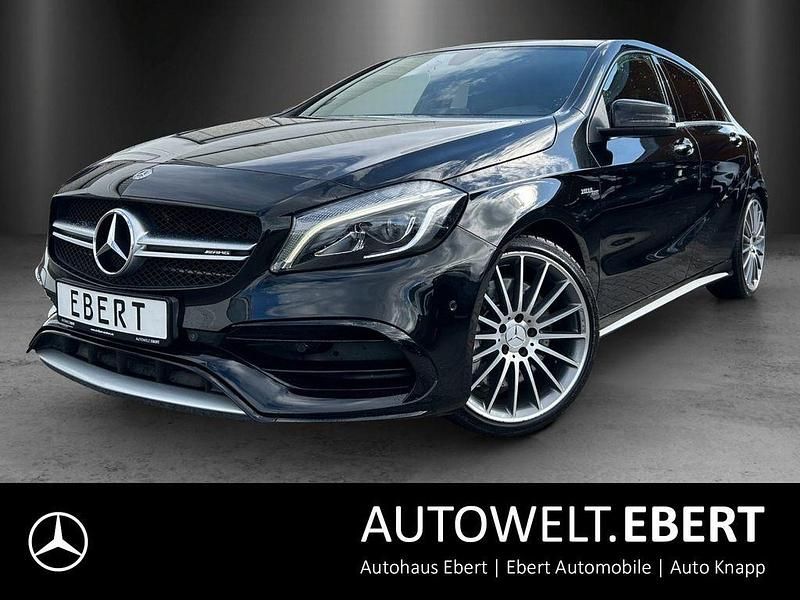 Schwarz Gebraucht 2017 Mercedes A45 AMG AMG Limousine | 26.880 € (Fairer Preis) - Bild 1/4