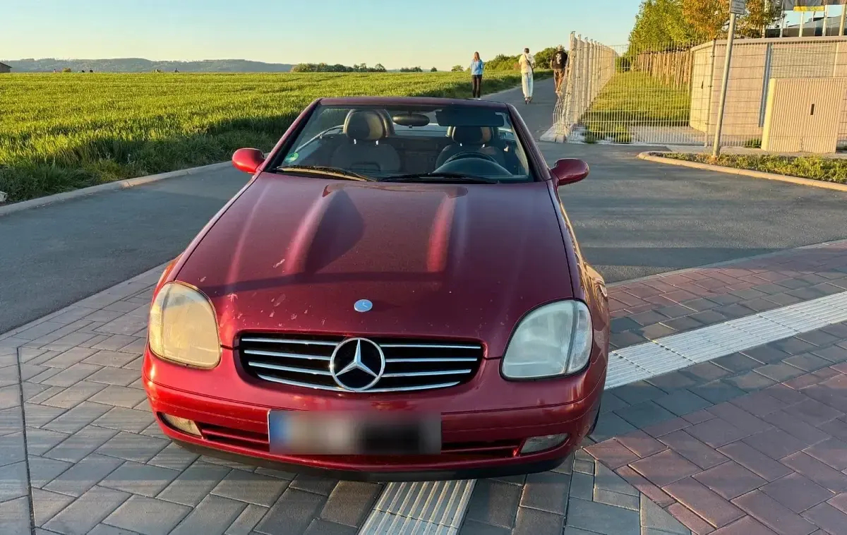 Gebraucht Mercedes SLK230 192 PS (141 kW) 1998 Rot Cabrio