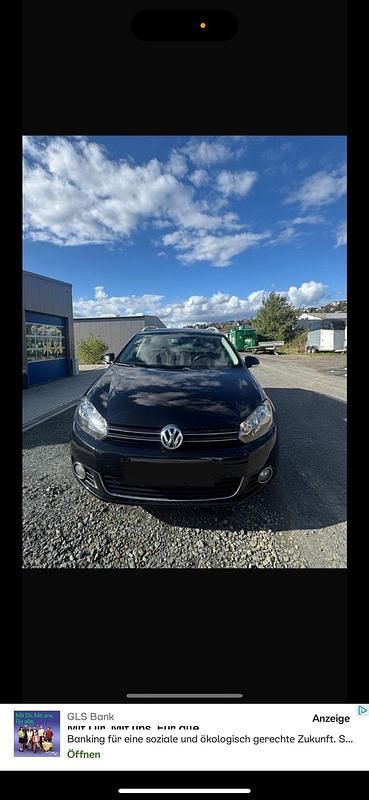 Gebraucht VW Golf VII 105 PS (77 kW) 2012 Schwarz Kombi