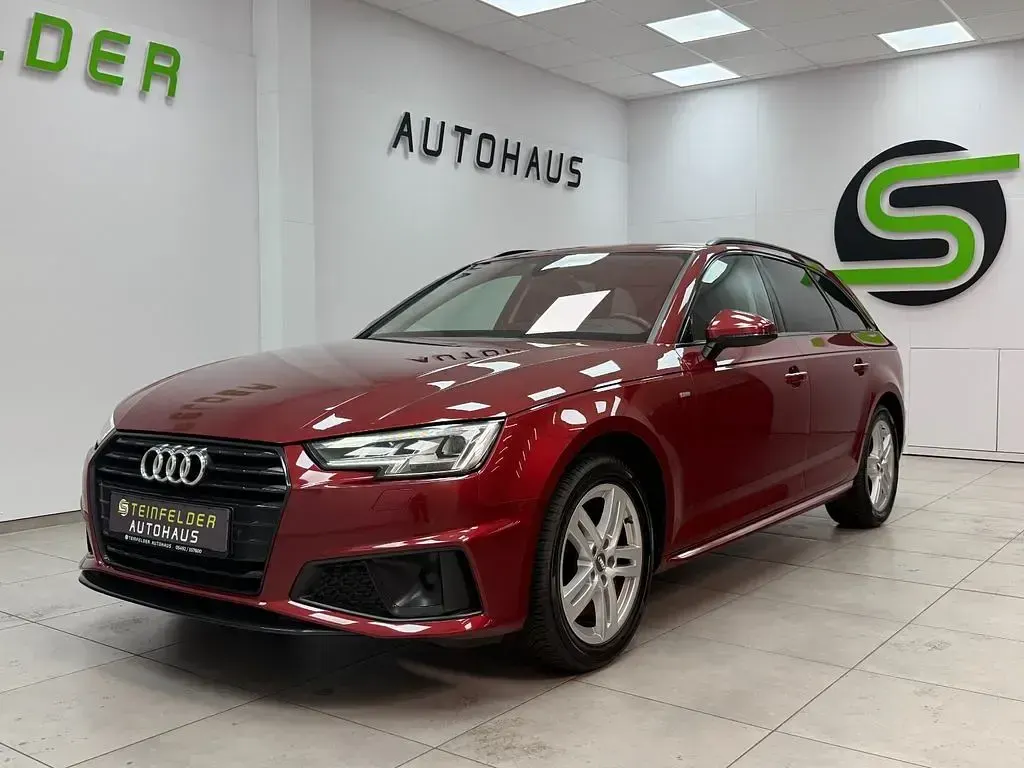 Gebraucht Audi A4 S-Line 150 PS (110 kW) 2019 Rot Kombi