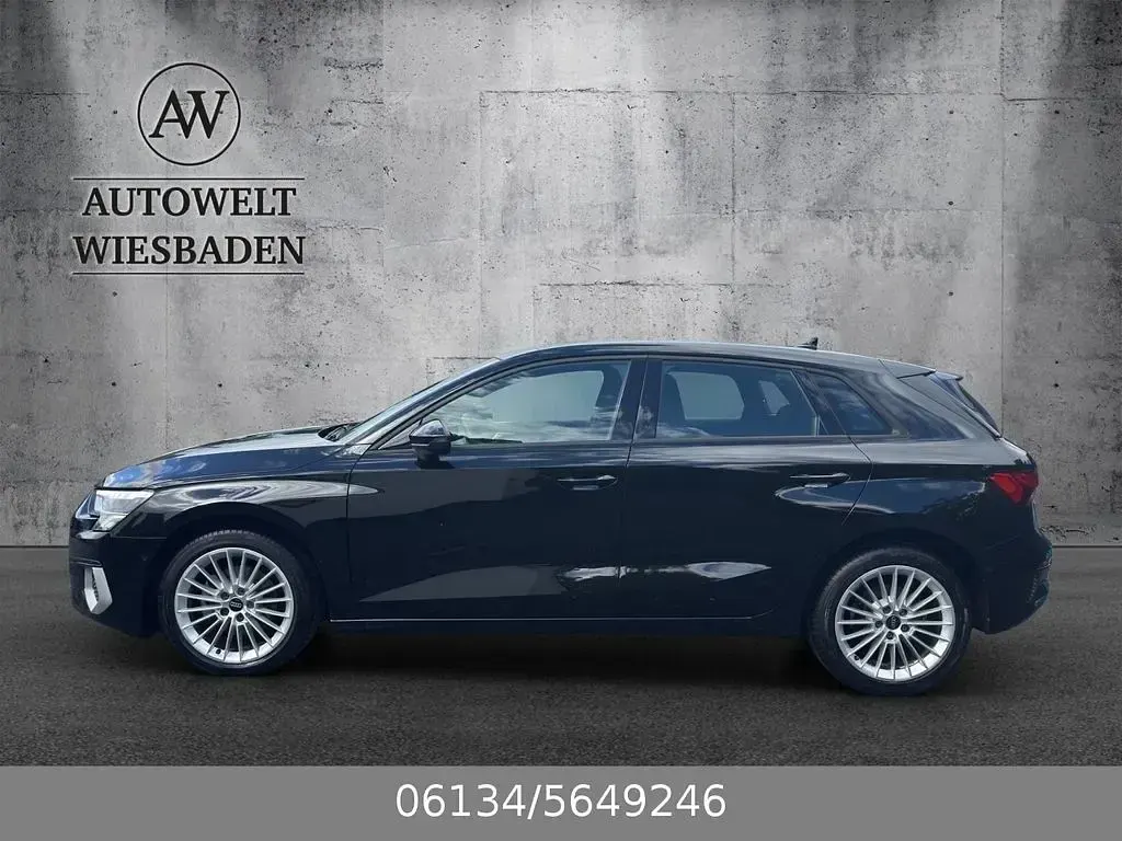 Usado Audi A3 Advanced 150 CV (110 kW) 2022 Negro Berlina