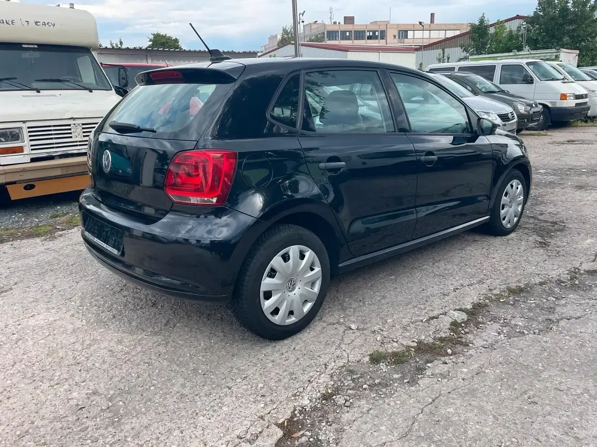Gebraucht VW Polo 75 PS (55 kW) 2010 Schwarz Kleinwagen