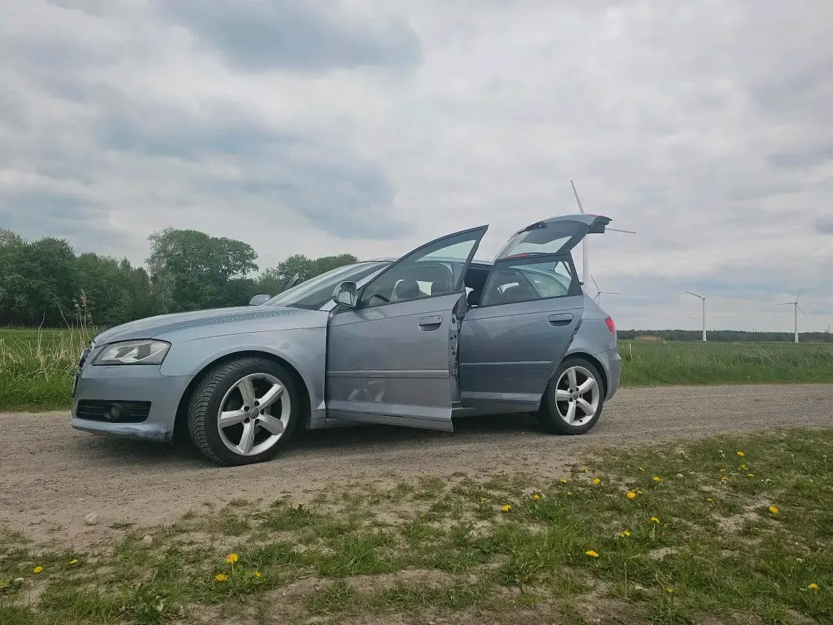 Gebraucht Audi A3 S-Line 125 PS (91 kW) 2009 Silber Kleinwagen