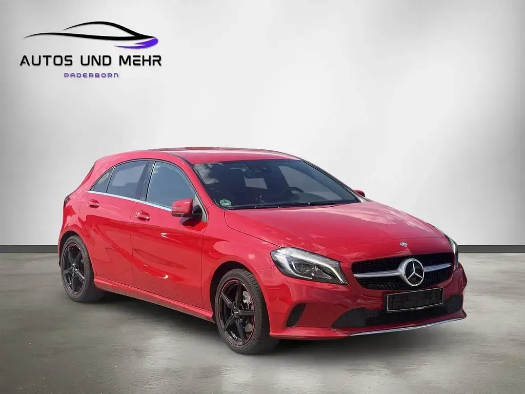 Gebraucht Mercedes A200 156 PS (114 kW) 2017 Rot Kleinwagen