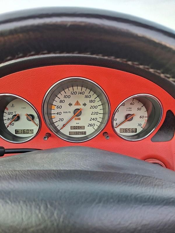 Gebraucht Mercedes SLK200 136 PS (100 kW) 1997 Silber Cabrio