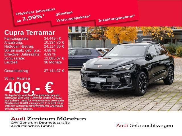 Mythos schwarz metallic Gebraucht 2025 Cupra Terramar SUV | 34.449 € (Guter Preis) - Bild 1/2
