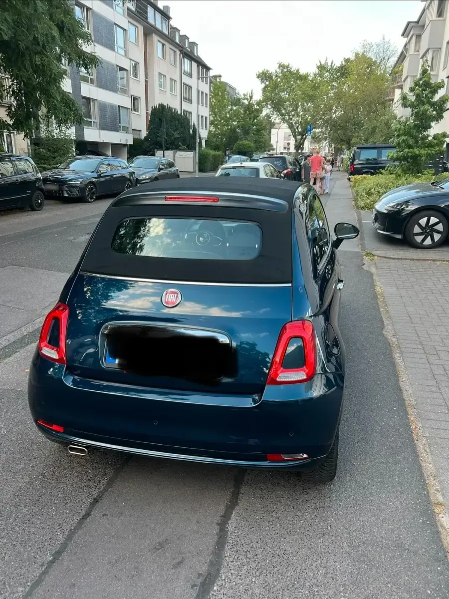 Gebraucht Fiat 500 68 PS (50 kW) 2019 Blau Cabrio