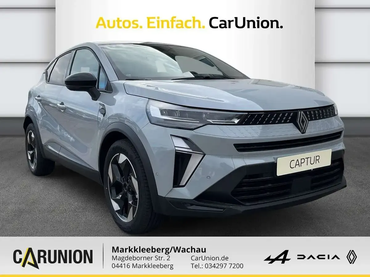 Neu Renault Captur 91 PS (66 kW) 2025 Rafalgrau metallic SUV