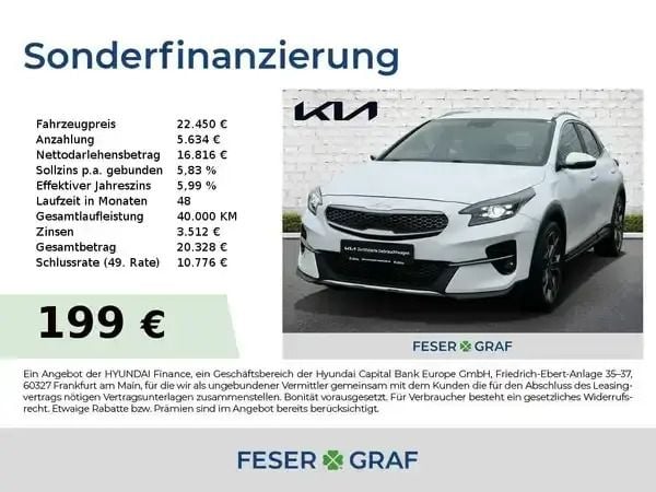 Deluxe weiss Gebraucht 2022 Kia Ceed SUV | 22.450 € (Fairer Preis) - Bild 1/4