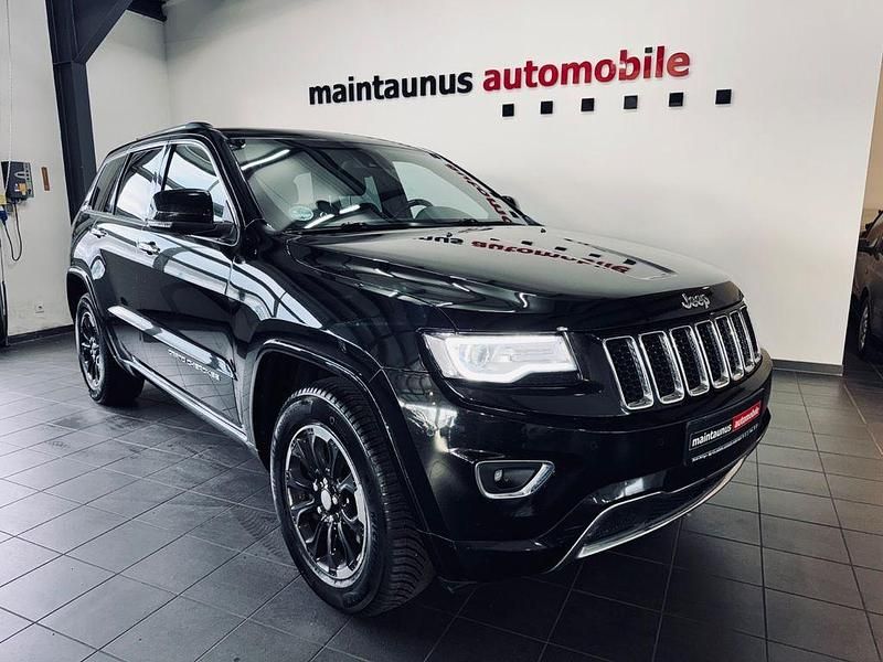 Schwarz Gebraucht 2014 Jeep Grand Cherokee Overland SUV | 11.900 € (Fairer Preis) - Bild 1/4