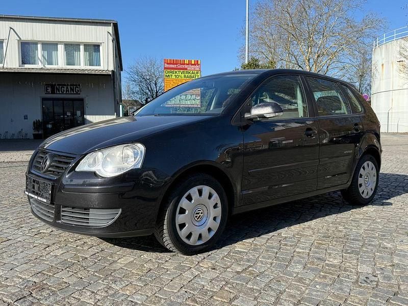 Gebraucht VW Polo United 69 PS (50 kW) 2008 Schwarz Kleinwagen