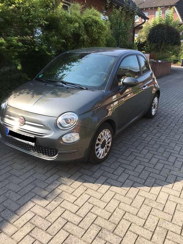 Grau Gebraucht 2021 Fiat 500 Lounge Limousine | 9.750 € (Superpreis) - Bild 1/4
