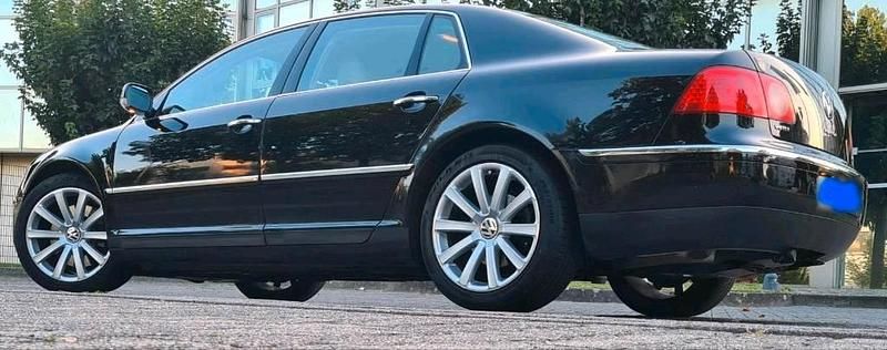 Second-hand VW Phaeton 224 CP (164 kW) 2008 Negru Berlinǎ