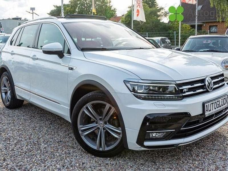 Second-hand VW Tiguan R-line 150 CP (110 kW) 2018 Alb SUV