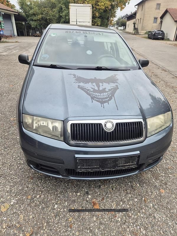Blau Gebraucht 2006 Skoda Fabia Kleinwagen | 470 € (Superpreis) - Bild 1/4