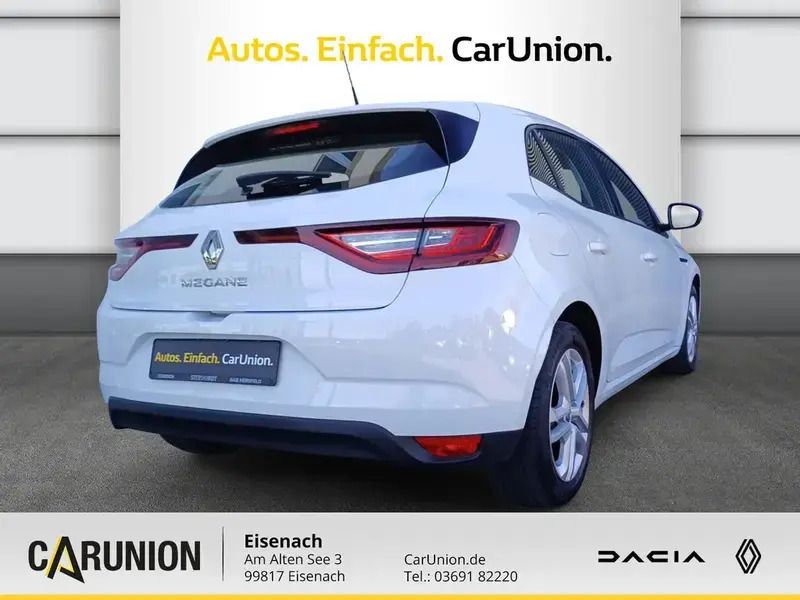 Gebraucht Renault Mégane IV Play 101 PS (74 kW) 2017 Arktis weiß Limousine