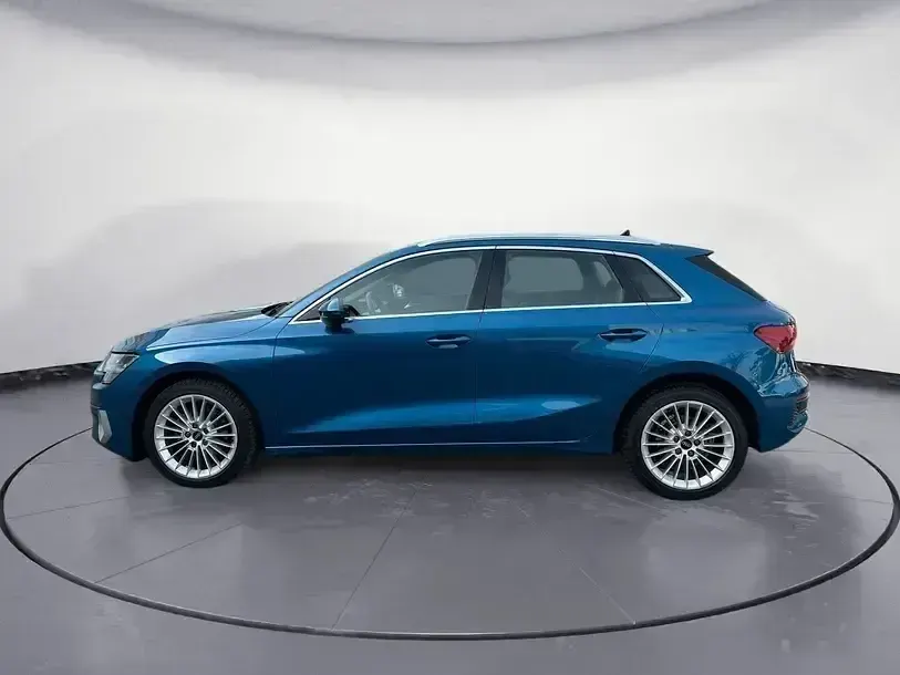 Brugt Audi A3 Advanced 110 HK (80 kW) 2022 Blå Sedan