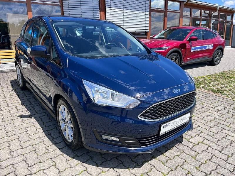 Gebraucht Ford C-MAX Trend 101 PS (74 kW) 2017 Blau Van / Kleinbus