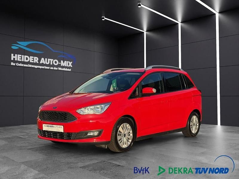 Rot Gebraucht 2018 Ford Grand C-Max Cool & Connect Van / Kleinbus | 13.999 € (Fairer Preis) - Bild 1/4