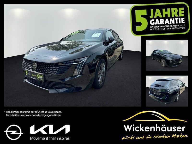 Lackierung schwarz perla nera/ Gebraucht 2024 Peugeot 508 GT Kombi | 28.490 € - Bild 1/4