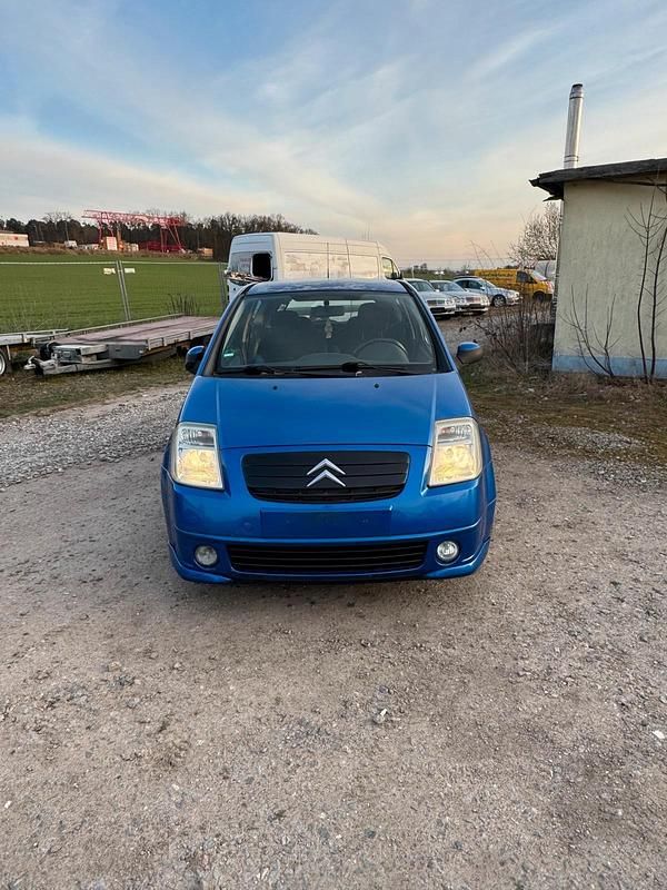 Gebraucht Citroën C2 60 PS (44 kW) 2007 Blau Kleinwagen
