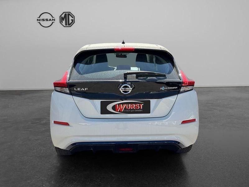Usata Nissan Leaf Acenta 110 kW (150 CV) 2021 Bianco Utilitaria
