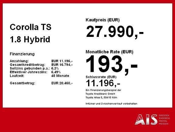Gebraucht Toyota Corolla Basis 140 PS (102 kW) 2025 Grey metallic Kombi