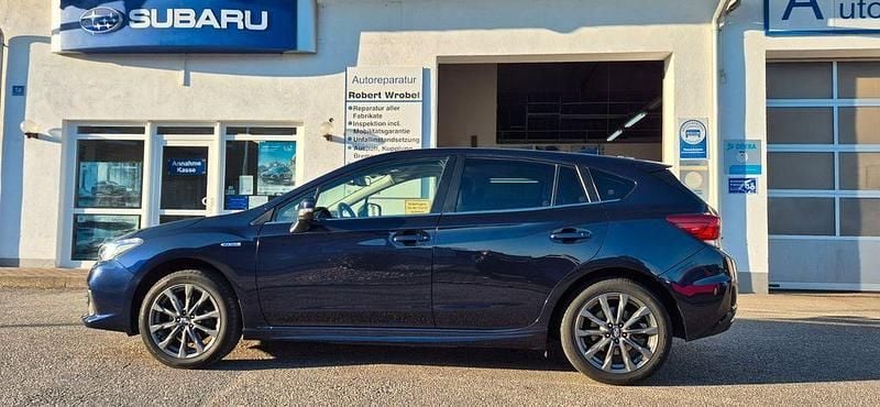 Gebraucht Subaru Impreza Platinum 150 PS (110 kW) 2021 Dark blue (metallic) Limousine