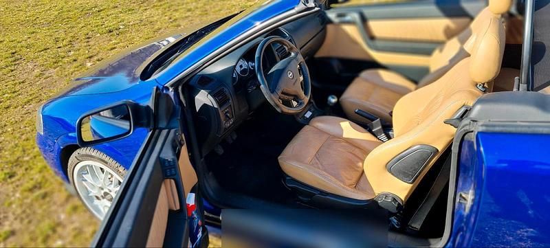 Gebraucht Opel Astra Cabriolet 125 PS (91 kW) 2003 Blau Cabrio