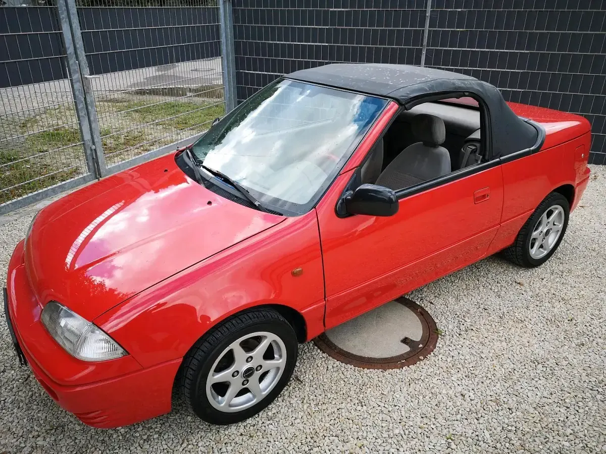 Gebraucht Suzuki Swift 68 PS (50 kW) 1993 Rot Cabrio