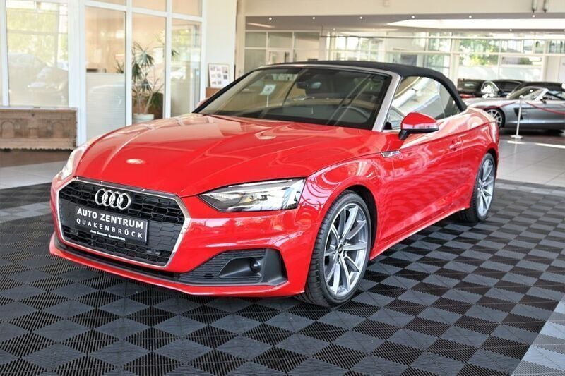 Rot Gebraucht 2023 Audi A5 Cabriolet Sport Cabrio | 38.950 € (Guter Preis) - Bild 1/4