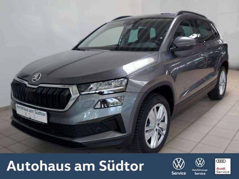 Graphitegrau metallic Gebraucht 2024 Skoda Karoq Elegance SUV | 29.980 € (Guter Preis) - Bild 1/4