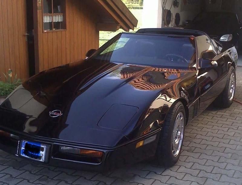 Schwarz Gebraucht 1990 Corvette C4 Coupé | 14.990 € - Bild 1/4