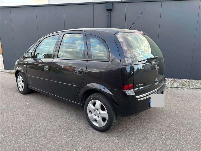 Gebraucht Opel Meriva 101 PS (74 kW) 2008 Schwarz Van / Kleinbus