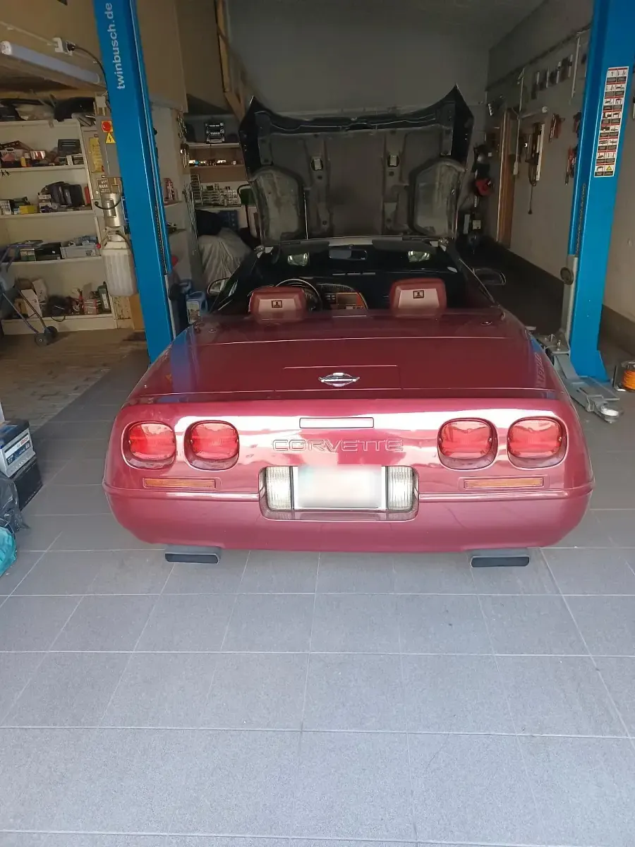 Second-hand Corvette C4 306 CP (225 kW) 1993 Roșu Cabrio