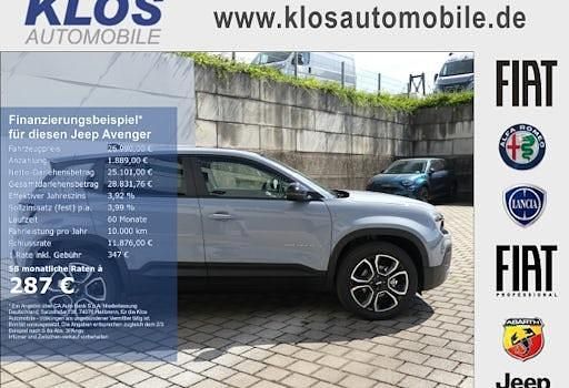 Neu Jeep Avenger Summit 100 PS (73 kW) 2025 Grau SUV