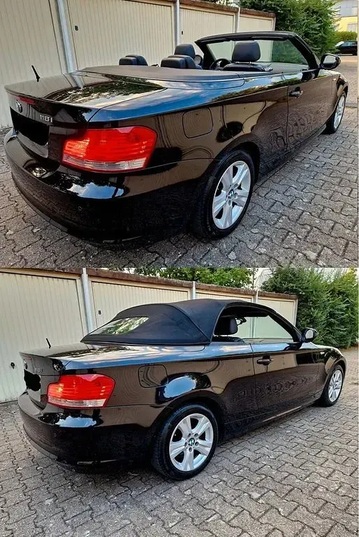 Gebraucht BMW 118 Cabriolet 143 PS (105 kW) 2010 Schwarz Cabrio