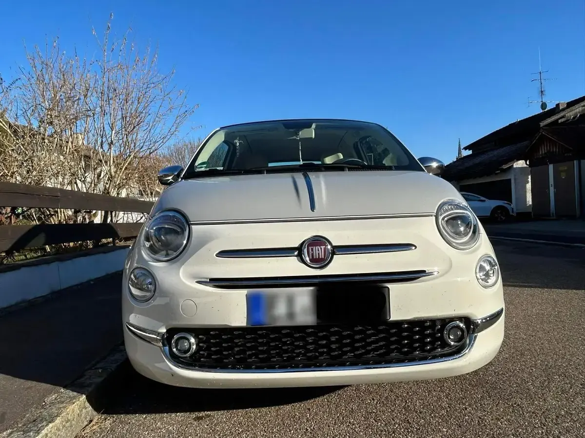 Gebraucht Fiat 500C Collezione 63 PS (46 kW) 2018 Weiß Cabrio