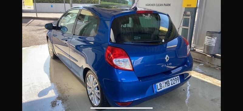 Blau Gebraucht 2009 Renault Clio II Luxe Kleinwagen | 3.500 € - Bild 1/4