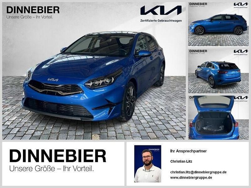 Neu Kia Ceed Platinum 140 PS (102 kW) 2025 Blau (metallic) Kleinwagen