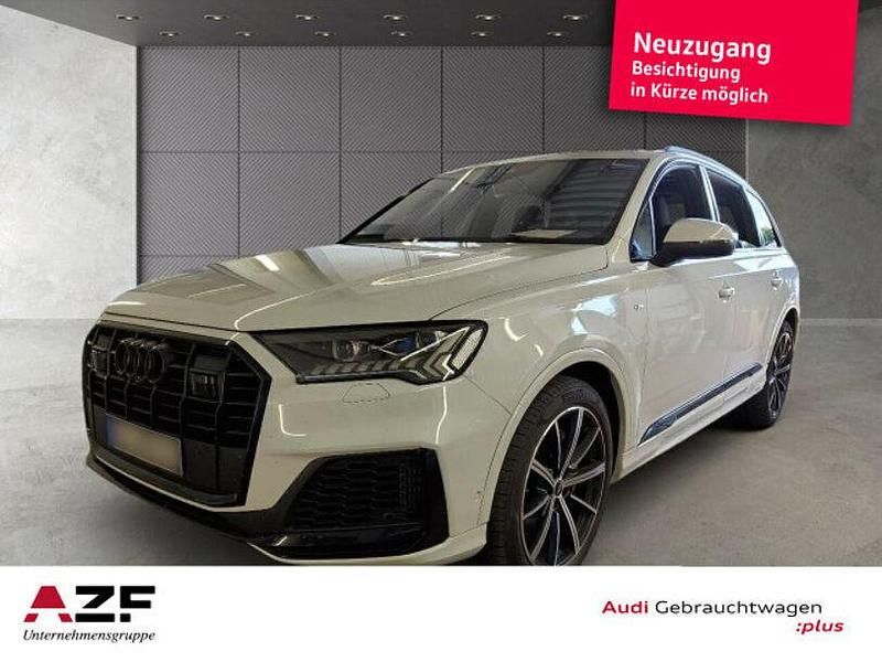 Weiss Gebraucht 2021 Audi Q7 Advanced SUV | 52.890 € (Superpreis) - Bild 1/4