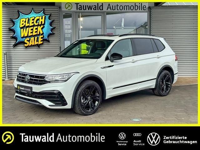 Weiß Gebraucht 2024 VW Tiguan Allspace R-line SUV | 44.350 € (Teuer) - Bild 1/4